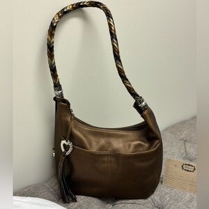 Brighton Brown Leather Shoulder Bag